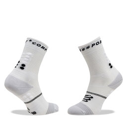 

Високі шкарпетки unisex Compressport Pro Marathon V 2.0 SMCU3780002 White/Black, Білий
