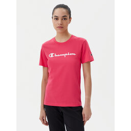 Champion Champion T-Shirt 118090 Korallenfarben Slim Fit