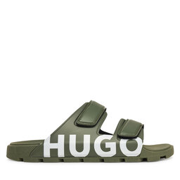 HUGO Шльопанці HUGO Evander 50542042 Зелений