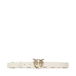 Pinko Dámský pásek Pinko Love Day Macro Chain H2 Belt PE 23 PLT01 100139 A0F1 White Z14Q