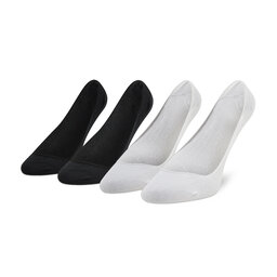 adidas Set de 2 perechi de șosete scurte pentru bărbați adidas Ballerina H35756 Black/White