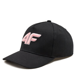 4F Czapka z daszkiem 4F 4FJWSS24ACABF246 Czarny