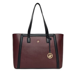 Beverly Hills Polo Club Handtasche Beverly Hills Polo Club C-BHPC-L-007-08 Dunkelrot