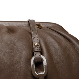 

Сумка Pinko Maxi Chain Pouch Full Color. 20222 PLTT 1P22WX.A045 Brown L66B, Коричневий