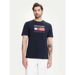 Tommy Hilfiger Tommy Hilfiger Póló American Monotype MW0MW39843 Sötétkék Regular Fit