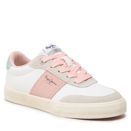 Pepe Jeans Αθλητικά Pepe Jeans Kenton Hami Girl PGS30551 White 800