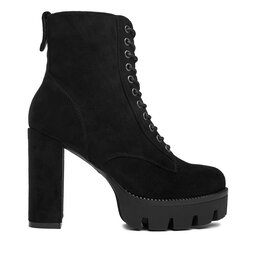 DeeZee Μποτάκια DeeZee 23756-4-BLACK SU Μαύρο