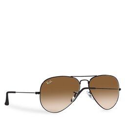 Ray-Ban Ochelari de soare Ray-Ban 0RB3025 002/51 Black/Clear Gradient Brown