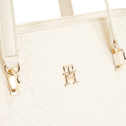 

Сумка Tommy Hilfiger Th Refined Mini Tote Mono AW0AW16002 Calico AEF, Écru