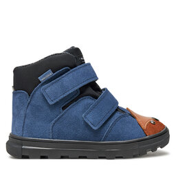 Mrugała Botines planos Mrugała Andy 6280/4-63 Azul marino