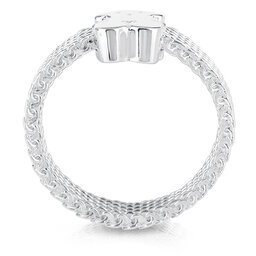 TOUS Gyűrű TOUS Icon Mesh 1000168812 Ezüst