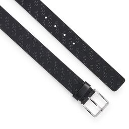 

Чоловічий ремінь Boss 50496762 Black 001, Чорний