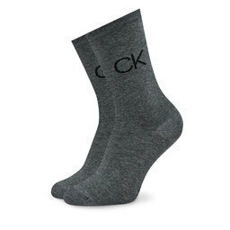 

Набір 3 пар високих жіночих шкарпеток Calvin Klein 701224118 Black Combo 001, Чорний