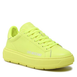 LOVE MOSCHINO Сникърси LOVE MOSCHINO JA15304G1GID0400 Fluo Giallo