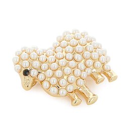 

Брошка Weekend Max Mara Gerarda 2357511032600 White 005, Білий