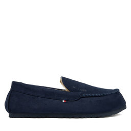 Tommy Hilfiger Kapcie Tommy Hilfiger M Driver House FM0FM05617 Granatowy