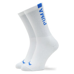 

Набір 2 пар високих жіночих шкарпеток Puma Women Slouch Sock 2P 938005 White / Blue / Red 04, Білий