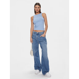 Tommy Jeans Tommy Jeans Top Essential DW0DW17382 Blau Slim Fit