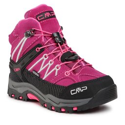 CMP Bakancs CMP Kids Rigel Mid Trekking Shoe Wp 3Q12944 Berry/Pink Fluo 05HF
