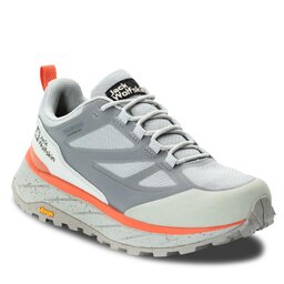 Jack Wolfskin Trekingová obuv Jack Wolfskin Terraventure Texapore Low W 4051631 Silver Grey