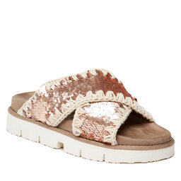Mou Sandaler och Slip-ons Mou Criss-Cross SW461000G Rose Gold
