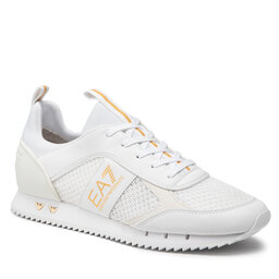 EA7 Emporio Armani Snīkeri EA7 Emporio Armani X8X027 XK050 Q597 Triple White/Gold