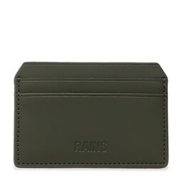 Rains Etui na karty kredytowe Rains Card Holder 16240 Green