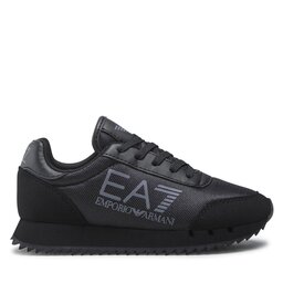 

Снікерcи EA7 Emporio Armani XSX107 XOT56 Q757 Triple Blk/Irongate, Чорний