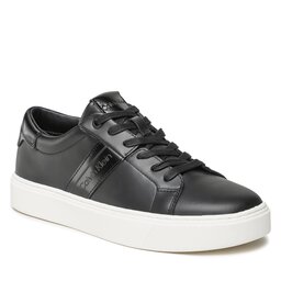 Calvin Klein Сникърси Calvin Klein Low Top Lace Up Lth HM0HM01055 Ck Black BEH
