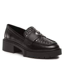 Coach Loaferice Coach Leela Stud Leather CE309 Black