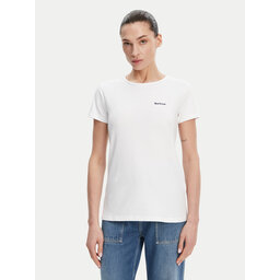 Barbour Barbour Camiseta Saltford LTS0666WH11 Blanco Regular Fit