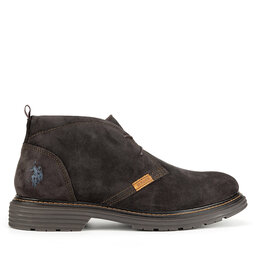 U.S. Polo Assn. Kotníková obuv U.S. Polo Assn. LORENZ002M/DS1 Hnědá