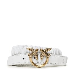 Pinko Dambälte Pinko Love Ruffle H2 Belt 20231 PLT01 100823 A0F2 White Z14Q