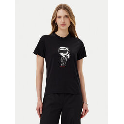 KARL LAGERFELD KARL LAGERFELD T-Shirt A1W17126 Μαύρο Regular Fit