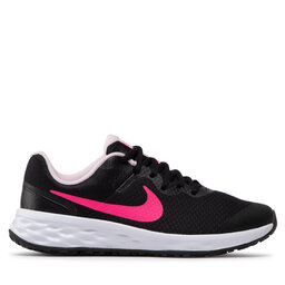 Nike Παπούτσια για Τρέξιμο Nike Revolution 6 Nn (GS) DD1096 007 Μαύρο