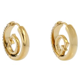 

Сережки Guess JUBE03 299JW YELLOW GOLD, Позолота жовтого кольору
