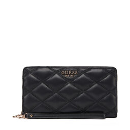 Guess Didelė Moteriška Piniginė Guess SWQG96 32163 Juoda