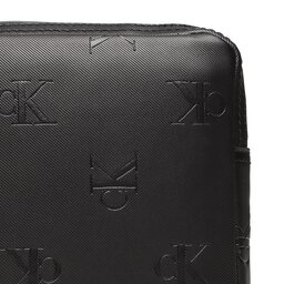 

Плоска сумка Calvin Klein Jeans Monogram Soft Reporter18 Aop K50K510104 0GJ, Чорний