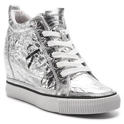 Calvin Klein Jeans Sneakersy Calvin Klein Jeans Ritzy RE9850 Silver