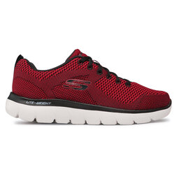 Skechers Sneakersy Skechers Brisbane 232057/RDBK Bordová