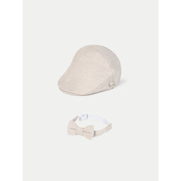Mayoral Komplett Set Mütze und Fliege Mayoral 9879 Beige
