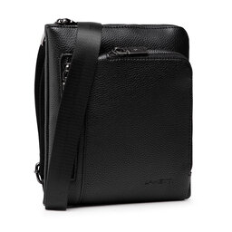 

Плоска сумка Lanetti BMR-U-029-10-06 Black, Чорний