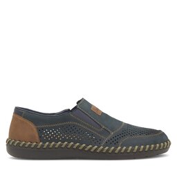 Rieker Pantofi Rieker B2466-14 Bleumarin