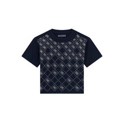 Guess Guess Футболка J6GI05 K6YW4 Cиній Boxy Fit