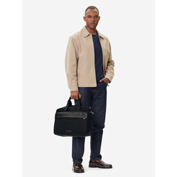 Tommy Hilfiger Laptoptasche Tommy Hilfiger Th Nylon Workbag AM0AM13619 Schwarz