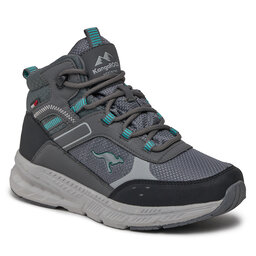 KangaRoos Schnürstiefeletten KangaRoos K-UO Take Mid RTX 81141-000-2185 Steel Grey/Dk Ocean