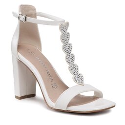 Marco Tozzi Sandale Marco Tozzi 2-28310-20 Ivory Patent 418