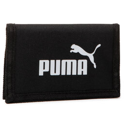 Puma Portafoglio grande da uomo Puma Phase Wallet 075617 01 Puma Black