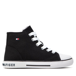 

Кеди Tommy Hilfiger High Top Lace-Up Sneaker T3X4-32209-0890 M Black 999, Чорний