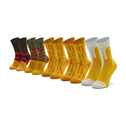 

Набір 5 високих чоловічих шкарпеток Rainbow Socks Tasty Meal Socks Box Жовтий